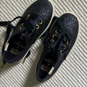 Keds x Kate Spade Kids Sparkle Sneakers - Dark Blue